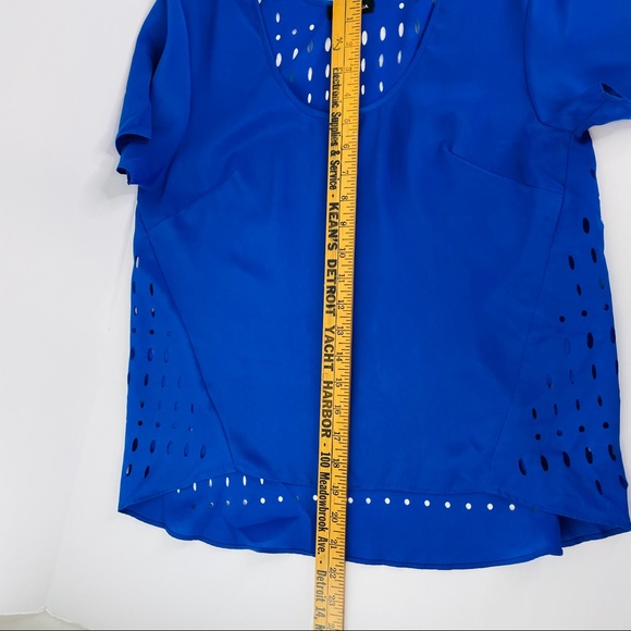 AQUA royal blue top Small - Picture 5 of 7